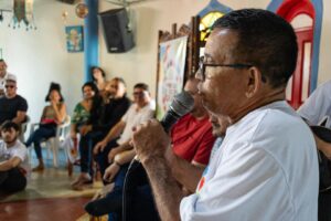 Mário Moura, Representante do Ponto de Cultura Anarriê Amazônia/ Foto: Shanti Brooks