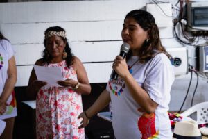 Thayla Moura, Coordenadora da Meta de Formação/ Foto: Shanti Brooks