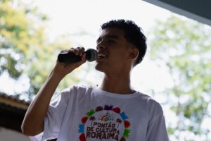 Thales Moura, Agente de Cultura Viva/ Foto: Shanti Brooks